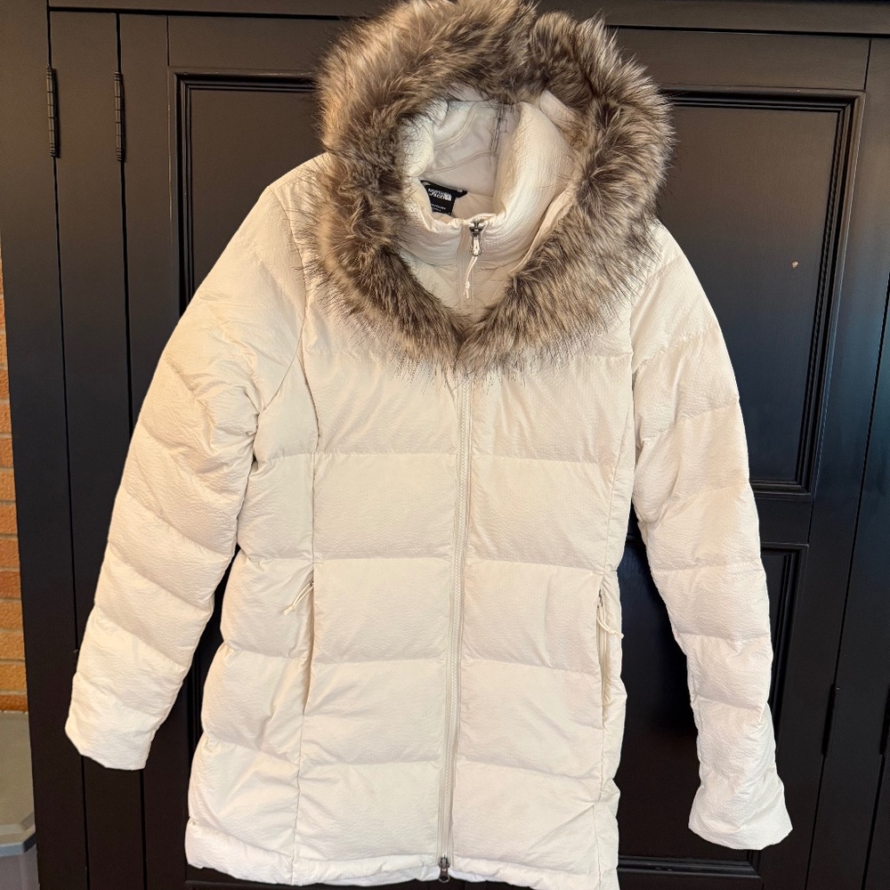 The North Face Hey Mama Parkina in ivory S